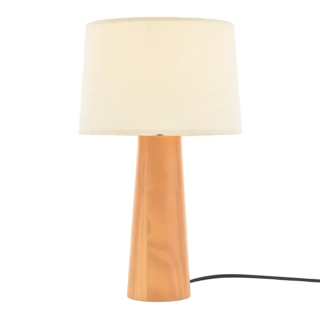 LUMINÁRIA DE MESA MASSIV C/CUP K - AMÊNDOA/NATURAL - Foto 2