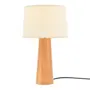 LUMINÁRIA DE MESA MASSIV C/CUP K - AMÊNDOA/NATURAL - Foto 2