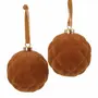 PINGENTE BOLA LOSANGO 8 CM CONJUNTO COM 2 PEÇAS FINE FESTIVITY - DOURADO - Foto 2
