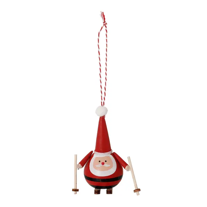 KIT COM 2 PINGENTES NOEL COLORFUN XMAS - VERMELHO/PRETO - Foto 2