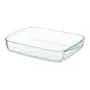 TRAVESSA REFRATRÁRIA COM TAMPA 33 CM X 20 CM DOLIA GLASS - INCOLOR/CAMELO - Foto 5
