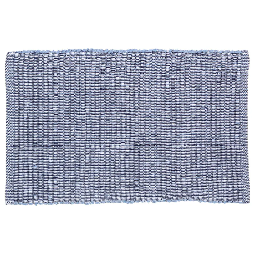 TAPETE 50 CM X 80 CM DURV - AZUL/MULTICOR - Foto 1