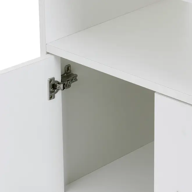 CARRINHO 2 PORTAS 55 CM X 42 CM PRÁTICA - BRANCO - Foto 10