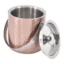 BALDE PARA GELO COM ALÇA NORSEMAN DUO - COBRE/INOX - Foto 3