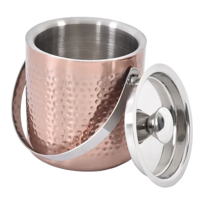 BALDE PARA GELO COM ALÇA NORSEMAN DUO - COBRE/INOX - Foto 3