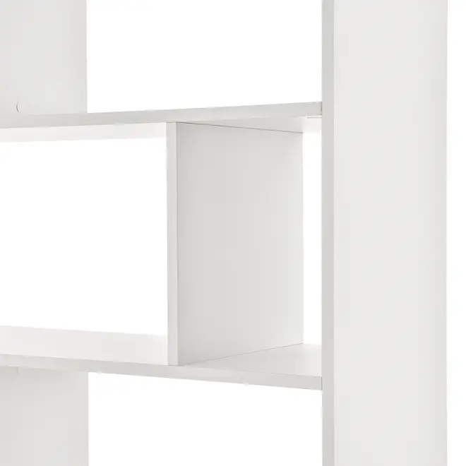 ESTANTE/DIVISÓRIA 80 CM X 2,12 M BLOCK - BRANCO - Foto 6