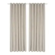 CORTINA BLACKOUT 70% 2 PEÇAS 2 M X 2,60 M MISCANTHUS - MESCLADO NATURAL - Foto 1