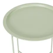 MESA LATERAL REDONDA 41 CM PLATTER - SÁLVIA - Foto 5