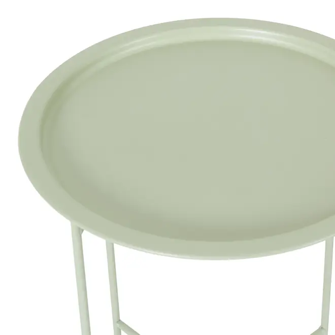 MESA LATERAL REDONDA 41 CM PLATTER - SÁLVIA - Foto 5
