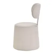 CADEIRA DE JANTAR XEQUE - BOUCLÉ BRANCO - Foto 3