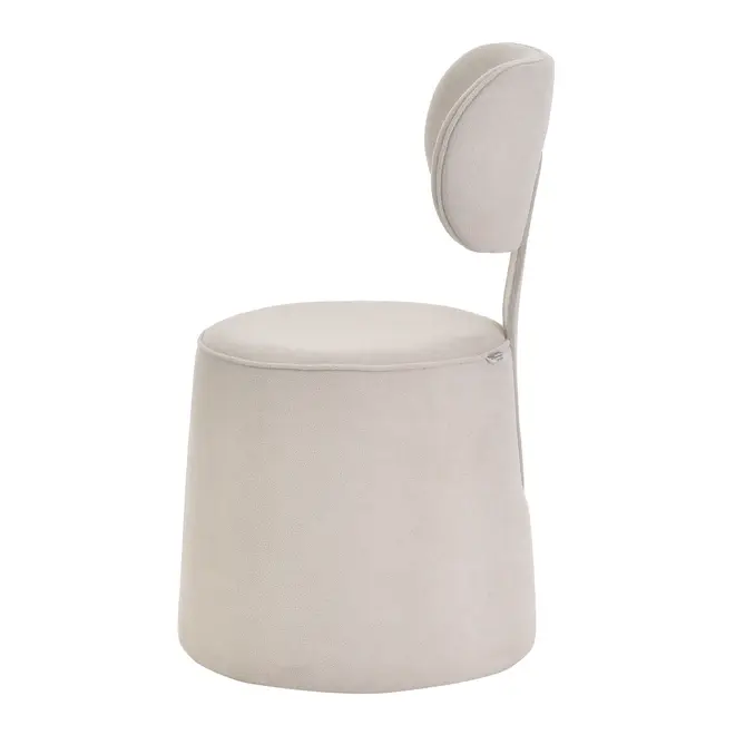 CADEIRA DE JANTAR XEQUE - BOUCLÉ BRANCO - Foto 3