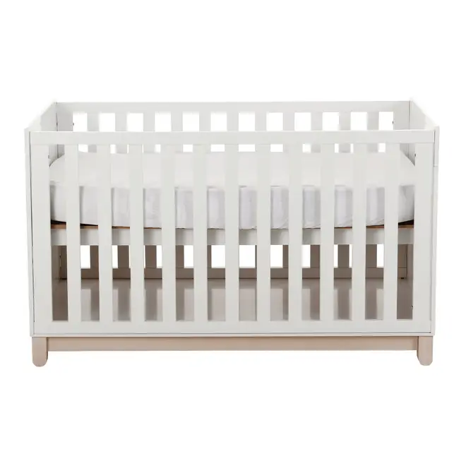 BERÇO 70 CM 2 EM 1 - BERÇO/MINICAMA DULCE - BRANCO/NATURAL WASHED - Foto 1