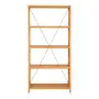 AMÊNDOA/BRANCO - ESTANTE 98 CM X 2 M BEAM