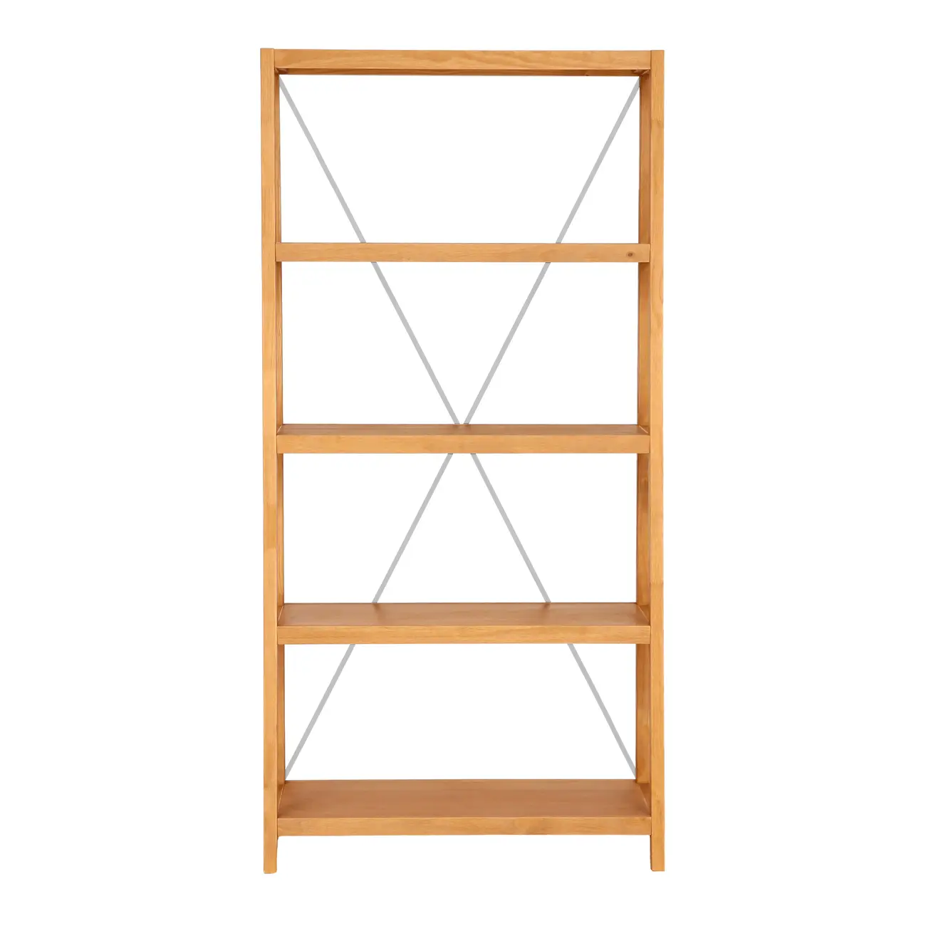 ESTANTE 98 CM X 2 M BEAM - AMÊNDOA/BRANCO - Foto 1