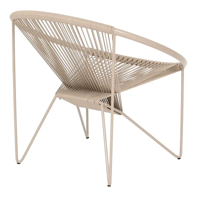 POLTRONA ESPAGUETE STRING - CAMELO/CAMELO - Foto 5