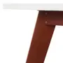 MESA 90 CM X 90 CM LIN - NOZES/BRANCO - Foto 5