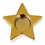 SUPORTE VELA ESTRELA 4 CM FINE FESTIVITY - OURO - Foto 2
