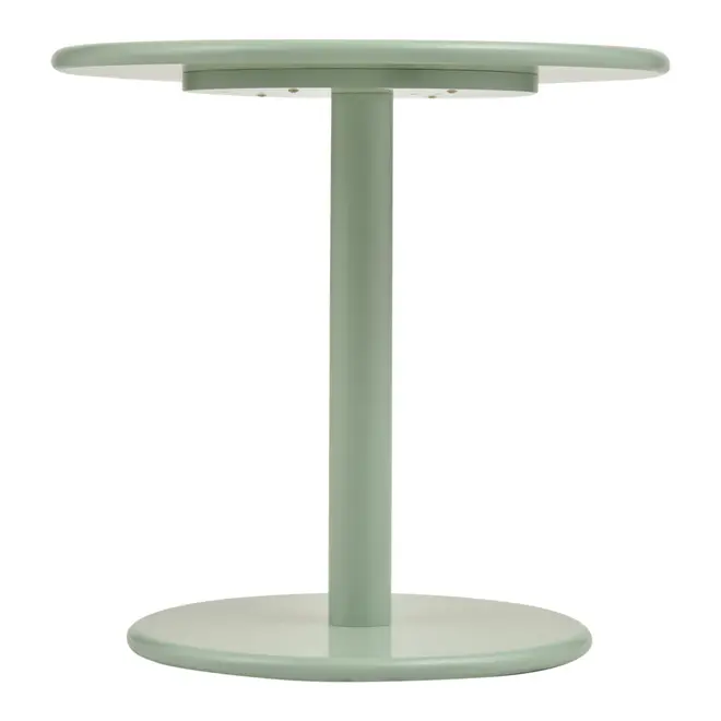 MESA LATERAL BAIXA REDONDA 50 CM LAGOA - SÁLVIA - Foto 1