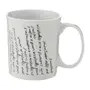 CANECA 350 ML LIVRO EM LOUÇAS - BRANCO/PRETO - Foto 1