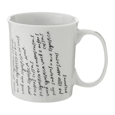 CANECA 350 ML LIVRO EM LOUÇAS