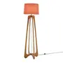 LUMINÁRIA DE CHÃO ARROW  C/CUP Y - NOZES/TERRACOTA - Foto 2