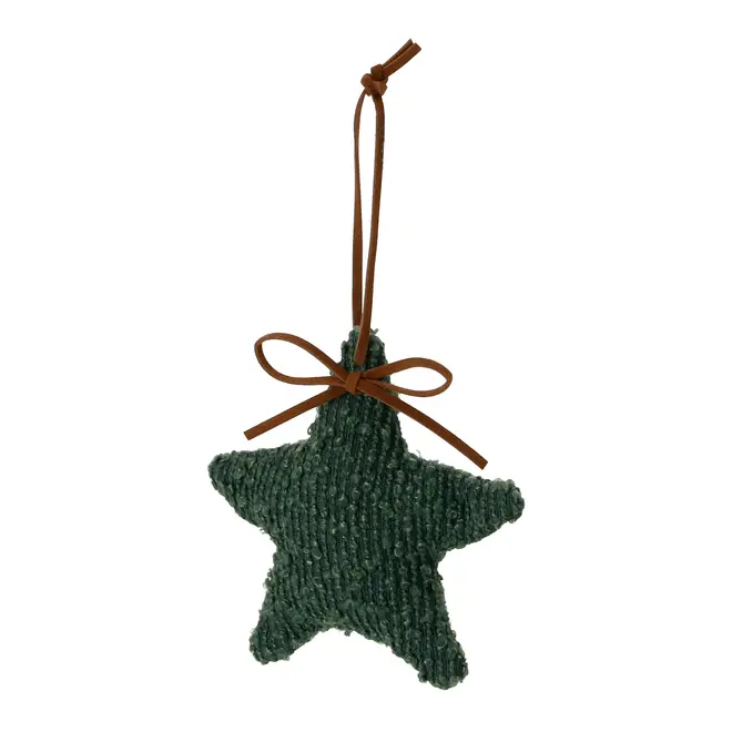 PINGENTE ESTRELA 11 CM VILAREJO NOEL - CIPRESTE - Foto 2