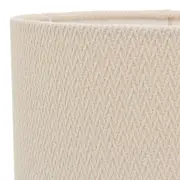 CÚPULA H 35 CM X 24 CM CHEVRON II - NATURAL - Foto 4