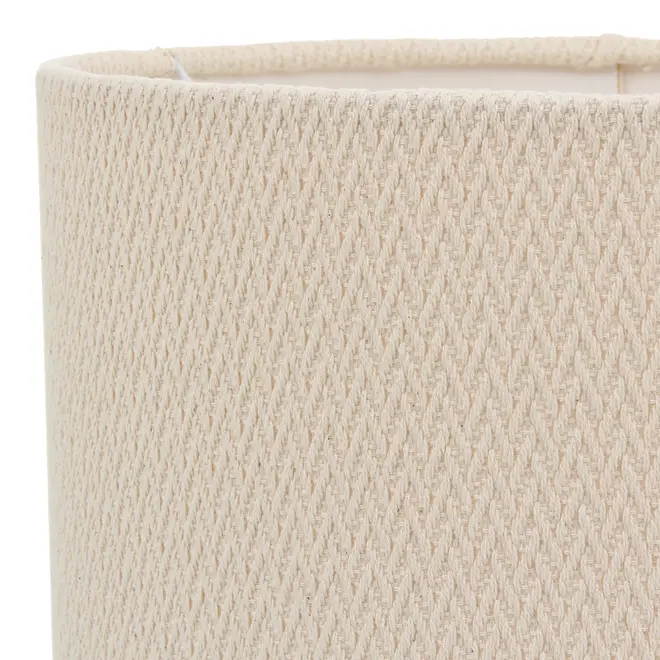CÚPULA H 35 CM X 24 CM CHEVRON II - NATURAL - Foto 4