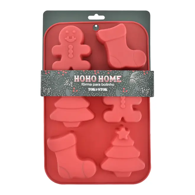 HOHO HOME FÔRMA PARA BOLINHO - VERMELHO - Foto 1