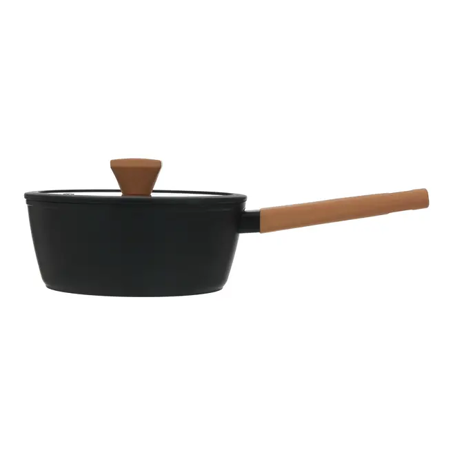 PANELA INDUÇÃO 21 CM NORMA - TERRACOTA/PRETO - Foto 2