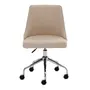 CADEIRA HOME OFFICE DANDY I - CROMADO/BEGE - Foto 2