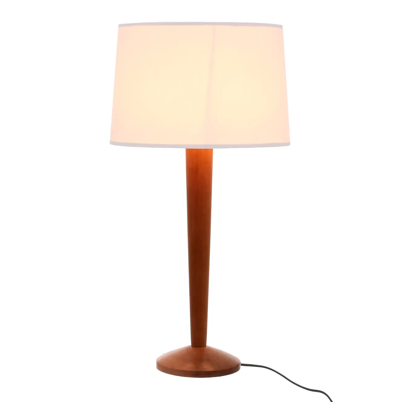 LUMINÁRIA DE MESA MOG C/CUP K - NOZES/BRANCO - Foto 1