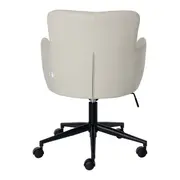 CADEIRA HOME OFFICE KOLDING - PRETO/CAMELO - Foto 5