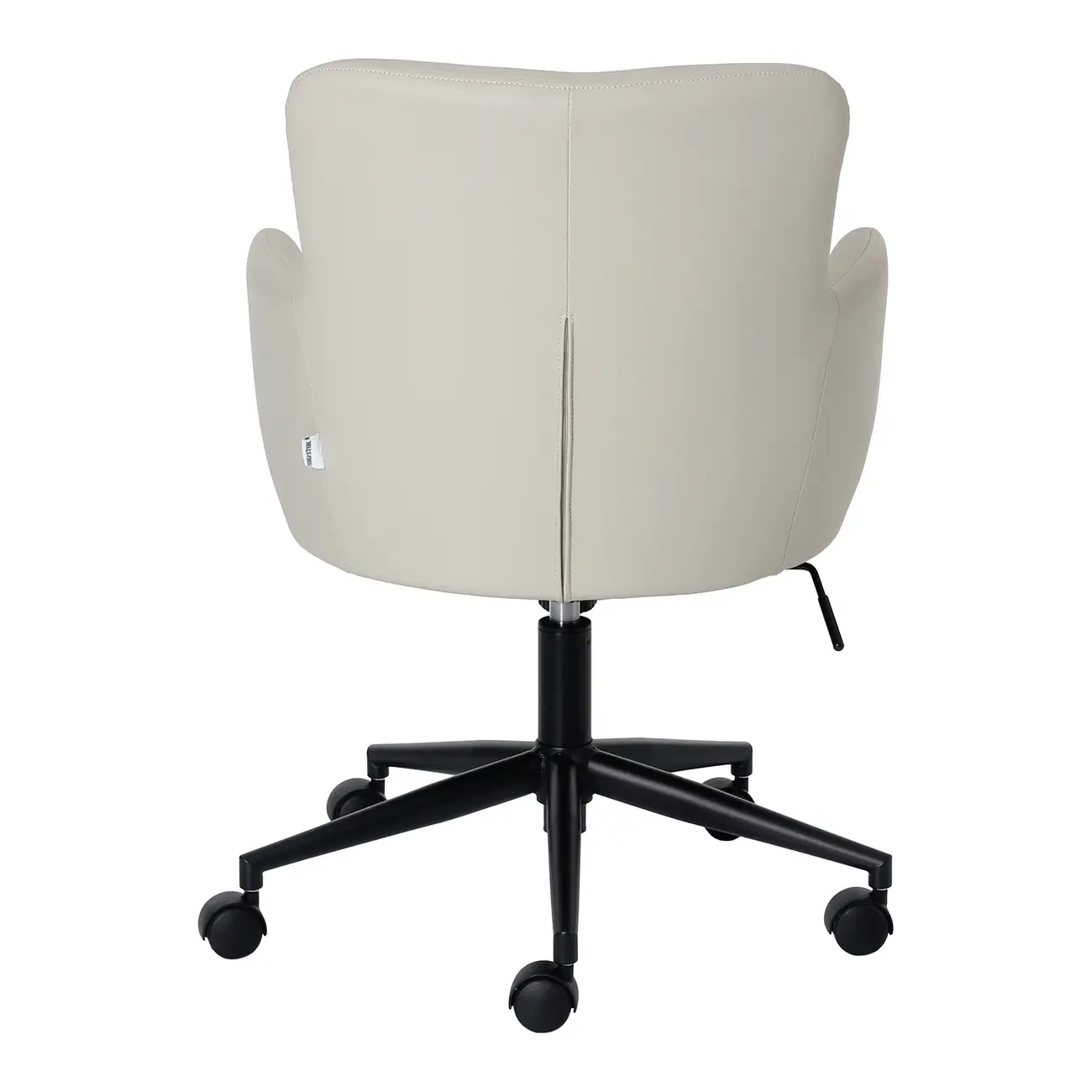 CADEIRA HOME OFFICE KOLDING - PRETO/CAMELO - Foto 5