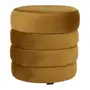 PUFF REDONDO 42 CM PLUMP - DOURADO - Foto 1