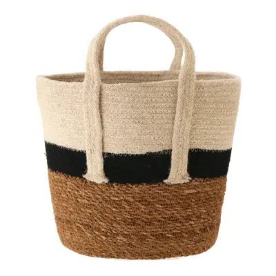 CESTO COM ALÇA 26 CM X 30 CM X 30 CM MOKKA