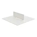 CONJUNTO COM 2 TAMPOS E 1 DIVISÓRIA DE MADEIRA PARA ESTAÇÃO DE TRABALHO DUPLA 1,20 M X 1,30 M METRIC