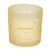 VELA PERFUMADA POTE VANILLA MON JARDIN - BEGE/BRANCO - Foto 1