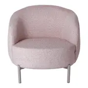 POLTRONA LULL - QUARTZO ROSA/CINZA CLARO - Foto 1