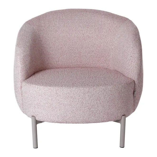 POLTRONA LULL - QUARTZO ROSA/CINZA CLARO - Foto 1