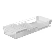 ORGANIZADOR DE FACAS PRACTICAL - INCOLOR/BRANCO - Foto 3