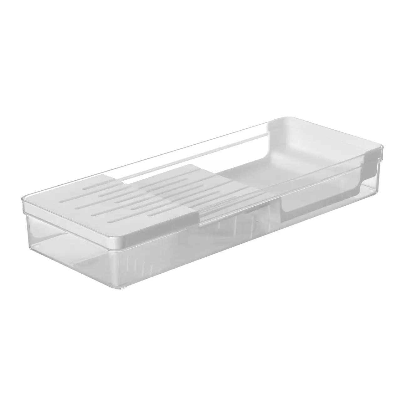 ORGANIZADOR DE FACAS PRACTICAL - INCOLOR/BRANCO - Foto 3