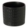 CACHEPÔ 15 CM NYORI - PRETO FOSCO - Foto 2
