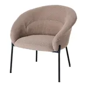 POLTRONA DAPPER - PRETO/CAMELO - Foto 3