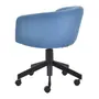 CADEIRA HOME OFFICE RALF - PRETO/ZIMBRO - Foto 4