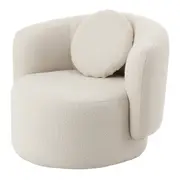 POLTRONA HAGNA - BOUCLÉ NATURAL - Foto 2