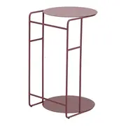 MESA LATERAL 33 CM X 36 CM NOLA - RUBY MOCHA - Foto 3