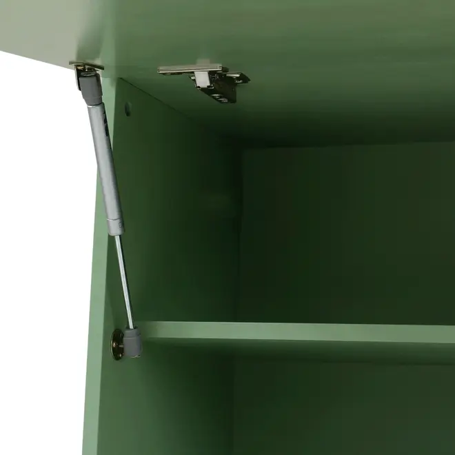 ARMÁRIO DE COZINHA AÉREO 80 CM 1 PORTA BASCULANTE SALSA - SÁLVIA - Foto 9