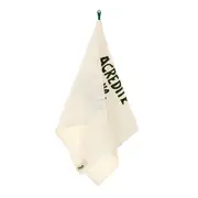 PANO DE PRATO CONJUNTO COM 3 PEÇAS SETE ERVAS AXÉ - OFF-WHITE/VERDE - Foto 2