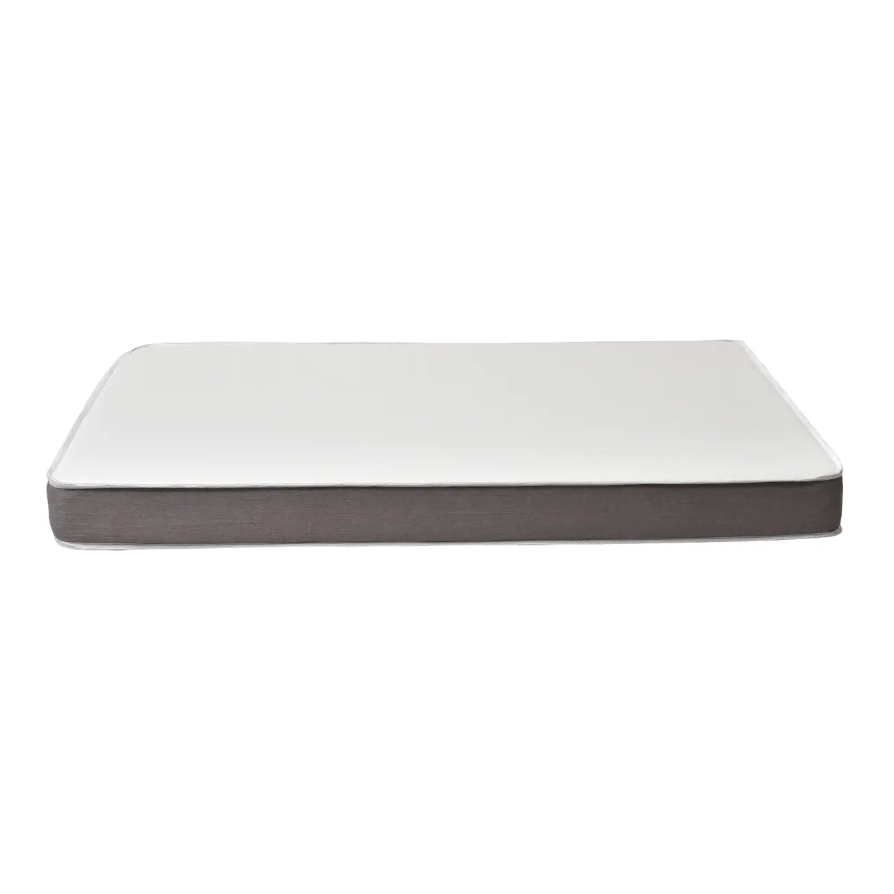COLCHÃO DE ESPUMA DUO DE CASAL 1,38 M X 1,88 M X 16 CM TATOU GULDI - CINZA/BRANCO - Foto 5